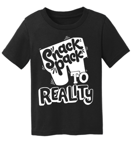 Snack Pack To Reality Kid's Shirt