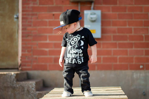 Having A Blast Kid's Tee or Bodysuit