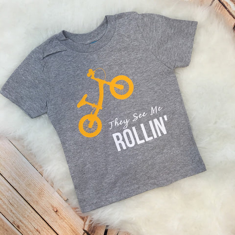 Push Bike They See Me Rollin' Tee