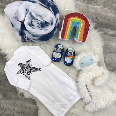 Shine On Tee (Gowns available) Rainbow Baby