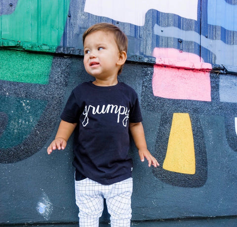 Sleepy/Happy/Grumpy Baby Toddler Tee