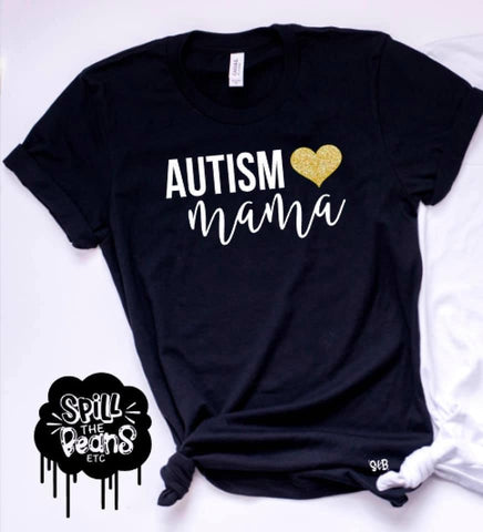 Autism Mama Life Tank or Tee