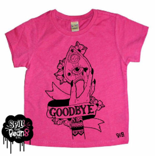 Goodbye Ouija Board Kids Tee