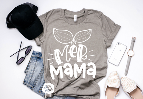 Mer Mama Adult Tee or Tank