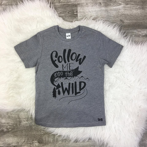 Follow Me into the Wild Tee Adventurer